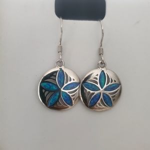 Sand dollar earrings